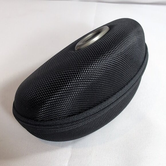 Oakley Soft Vault Flak Jacket 2.0 Hardside Clamshell Black Zip Glasses Sun Case - Picture 6 of 10